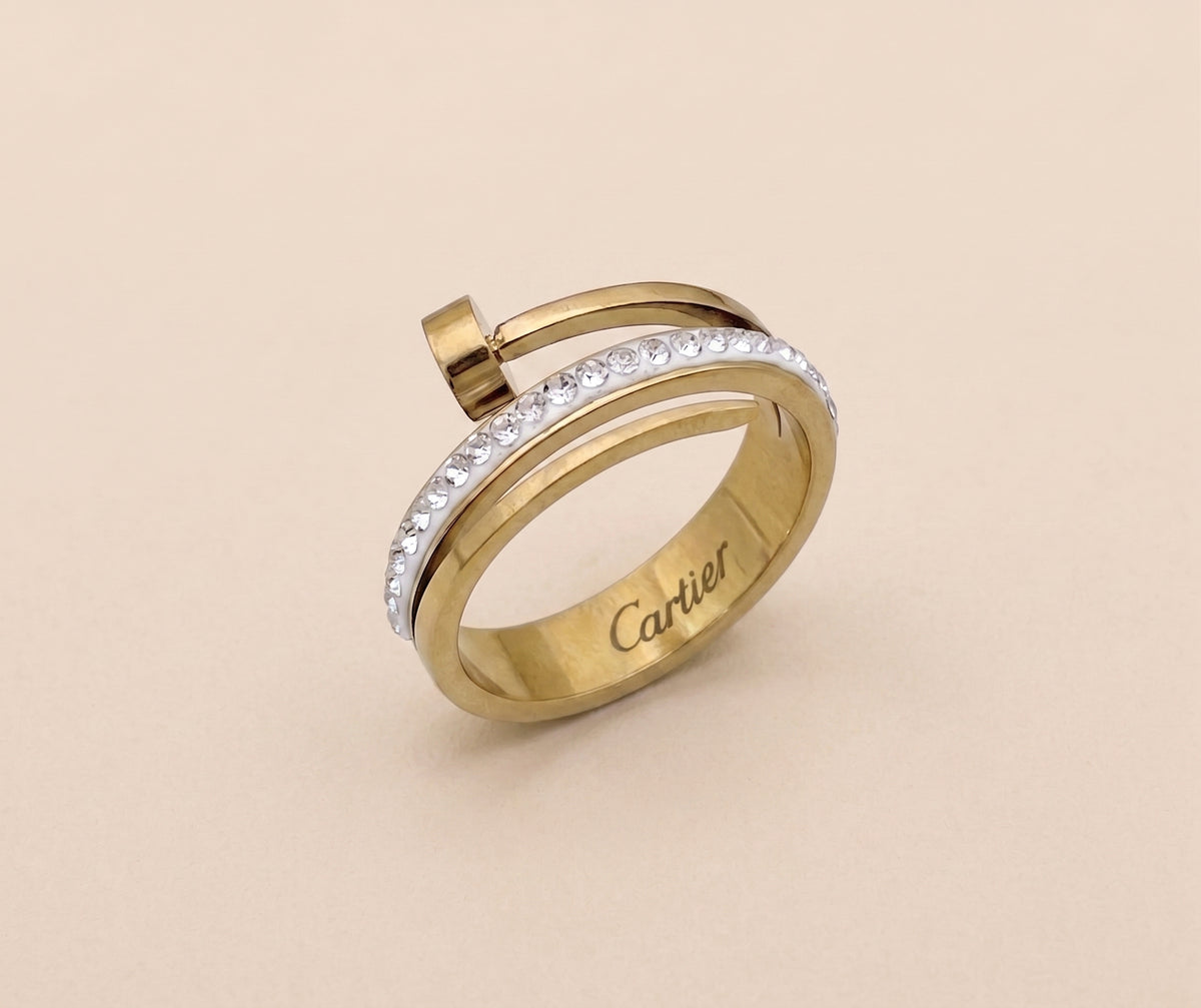 beautiful Ring 18K gold-plated finish