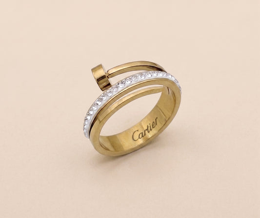 beautiful Ring 18K gold-plated finish