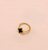 Premium stainless steel rings with a beautiful 18K gold-plated finish