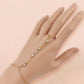 Hand chain stainless steel, featuring a beautiful gold-plated finish