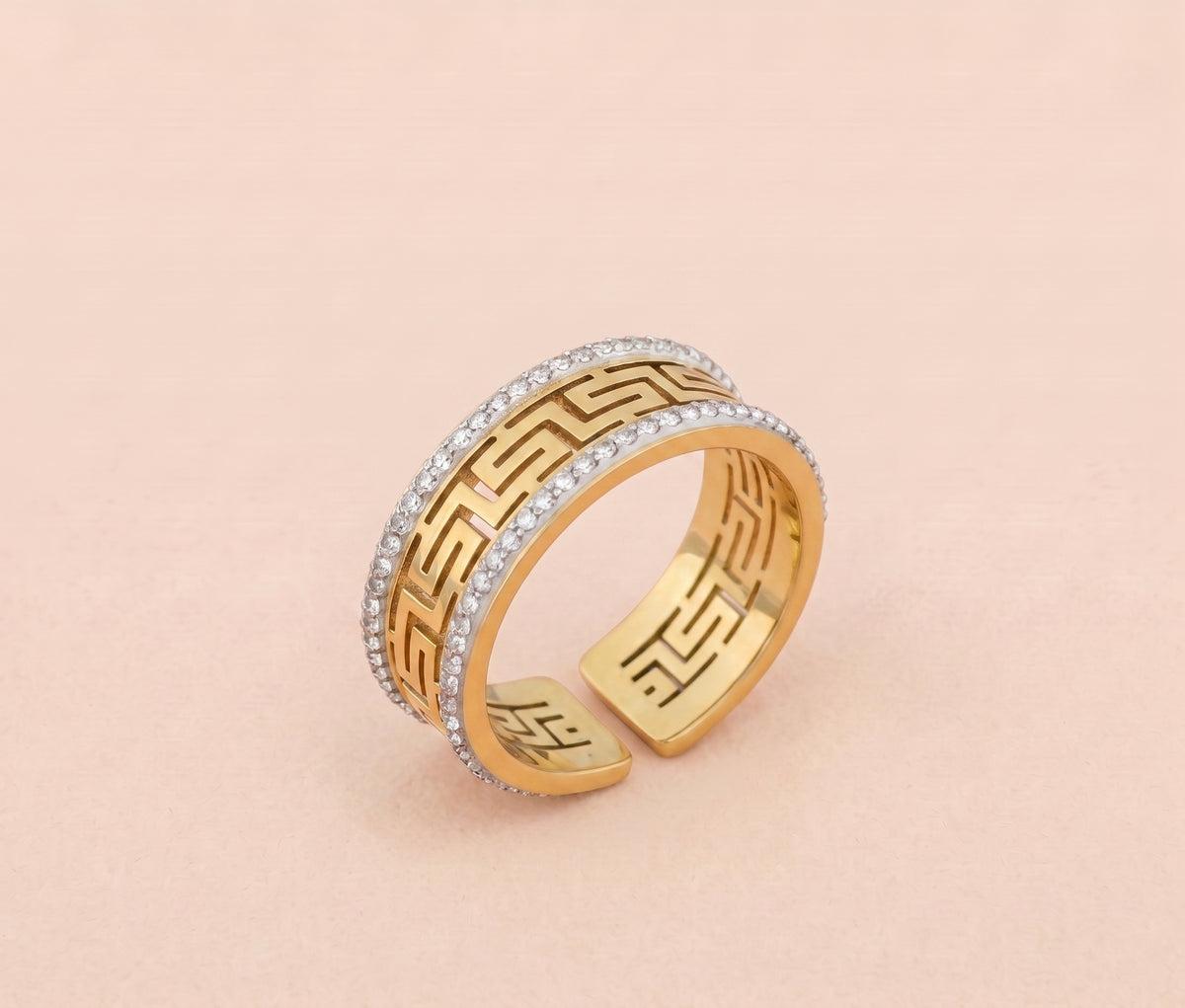 18K gold-plated finish. Anti-tarnish, water-resistant, durable, and stylish