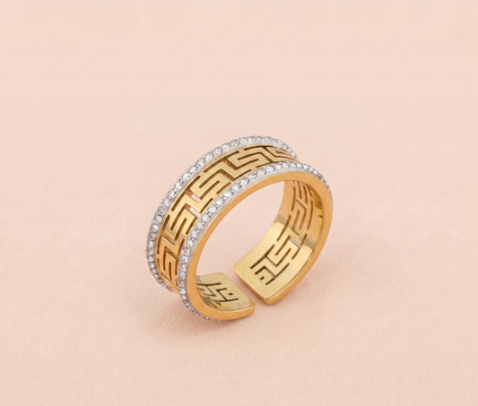 18K gold-plated finish. Anti-tarnish, water-resistant, durable, and stylish