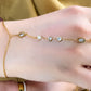 Hand chain stainless steel, featuring a beautiful gold-plated finish